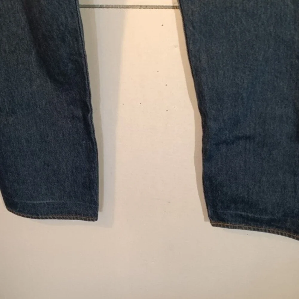 Levi's 501 Mens Button Fly Dark Wash Jeans sz 38/30